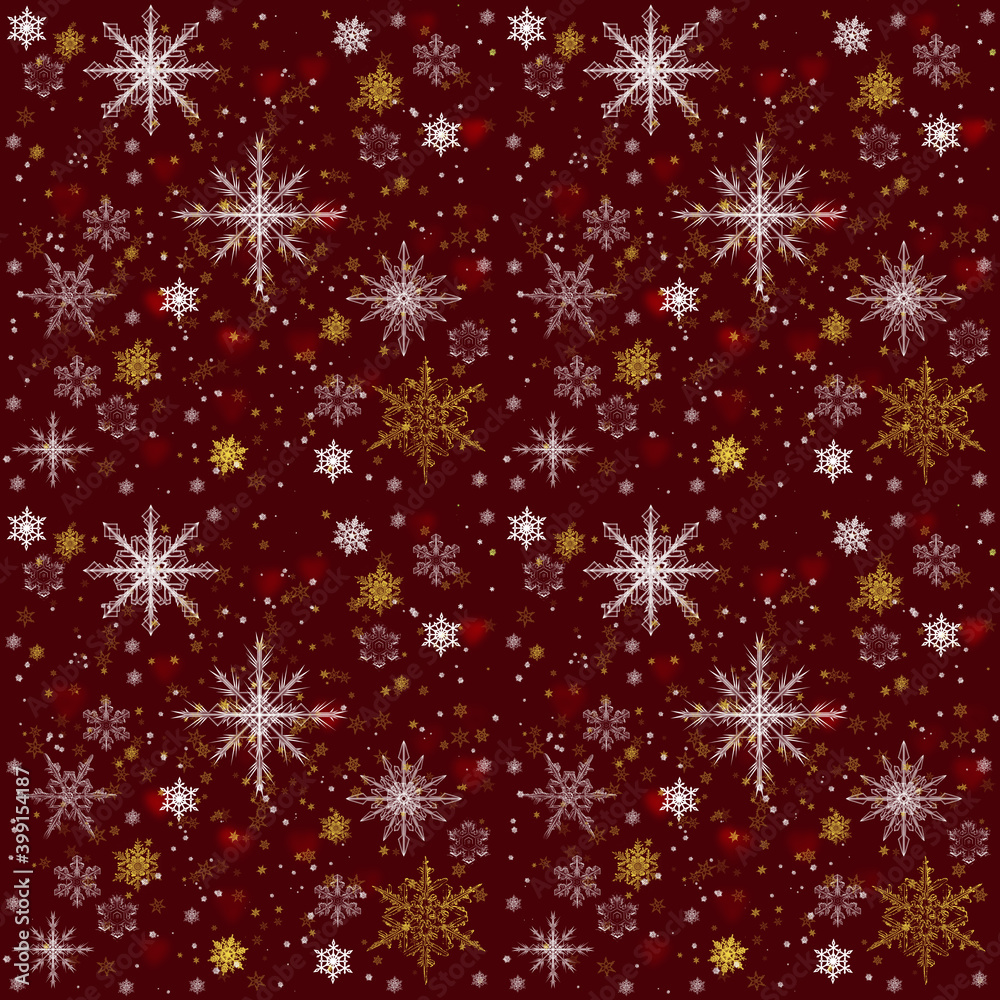 Seamless pattern and patterm for Merry Christmas and New Year. Holiday Wallpaper. Winter infinite background. Snowflakes seamless pattern.Red Winter Background with snowflakes. Christmas card Seamless pattern and patterm for Merry Christmas and New Year. Holiday Wallpaper. Winter infinite background. Snowflakes seamless pattern.Red Winter Background with snowflakes. Christmas card