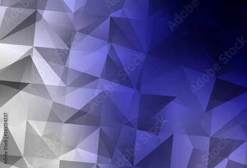 Light Purple vector abstract polygonal background.