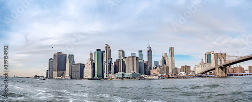 lower manhattan new york city panorama © digidreamgrafix
