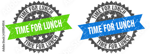 time for lunch band sign. time for lunch grunge stamp set
