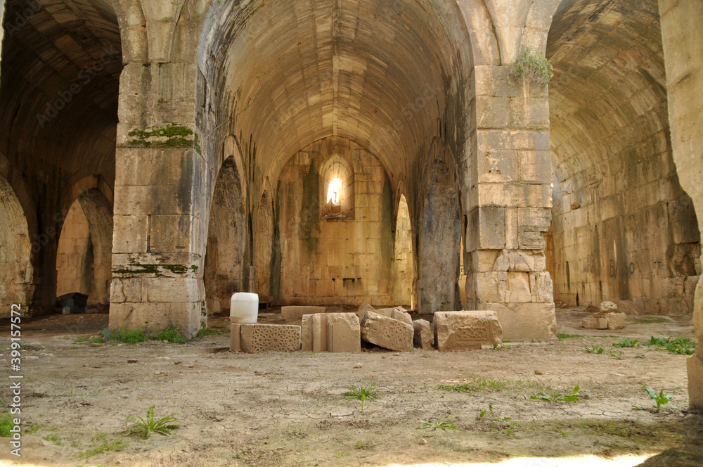 Fototapeta premium Kirkgozhan, Susuz Han Caravanserai, Turkey, Antalya