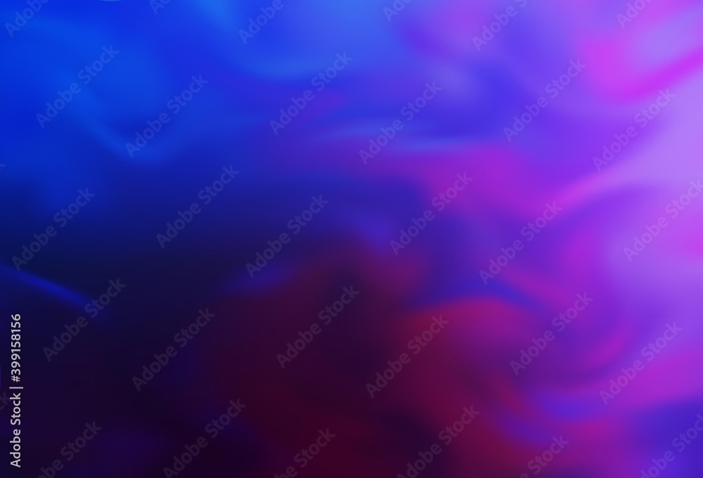 Fototapeta premium Light Pink, Blue vector blurred template. New colored illustration in blur style with gradient. Smart design for your work.