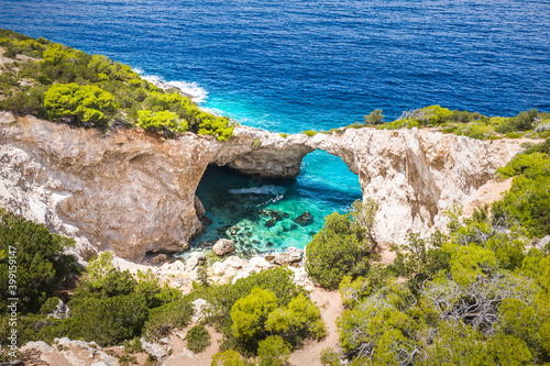 seals cave in Loutraki Greece