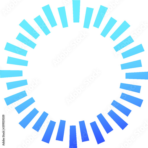 light, laser abstract logo
