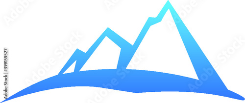 mountain vector