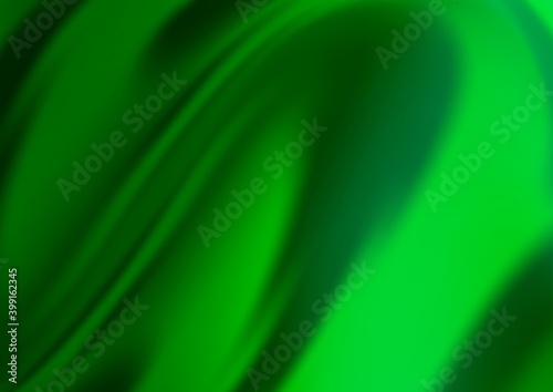 Light Green vector background with lava shapes.