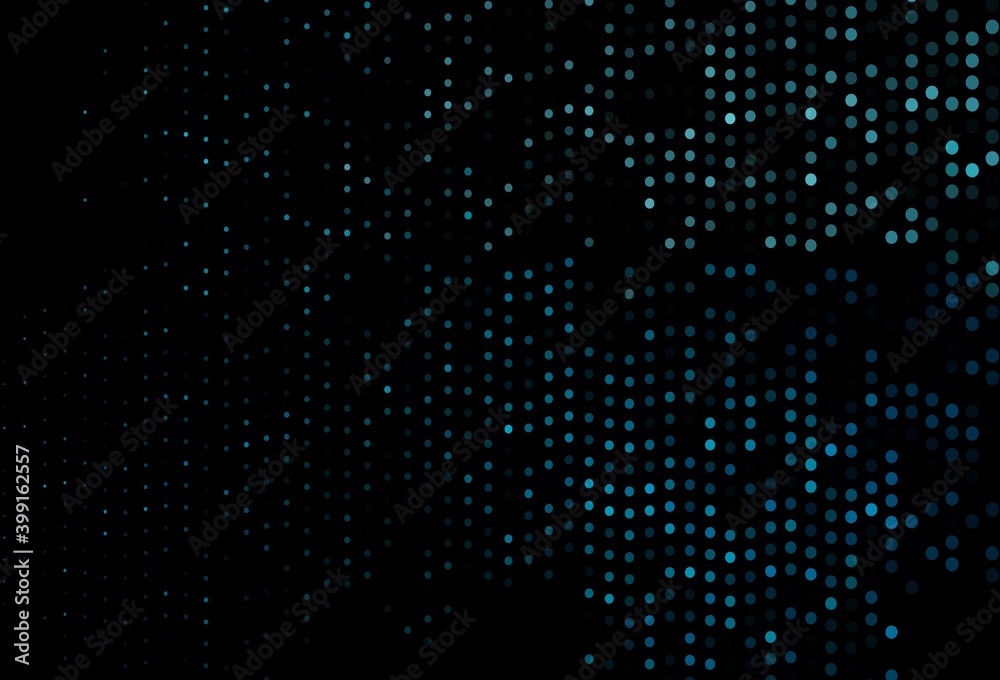 Dark BLUE vector pattern with spheres. Dark BLUE vector pattern with spheres.