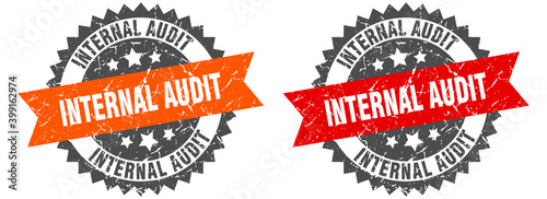internal audit band sign. internal audit grunge stamp set