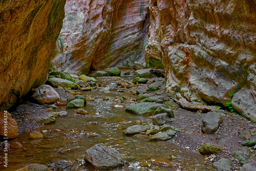 Canyon with river