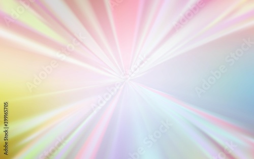 Light Multicolor vector blurred shine abstract background. Colorful abstract illustration with gradient. Smart design for your work.