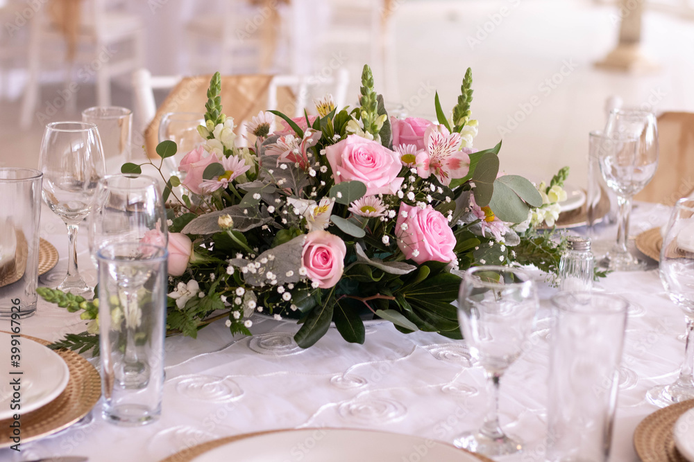 Centro de mesa floral