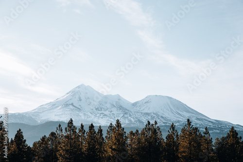 mount hood in the mountains