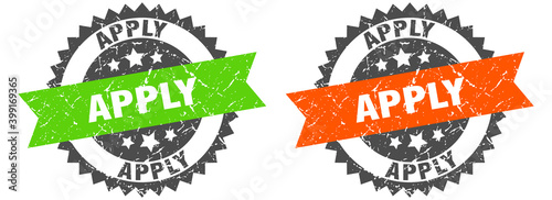 apply band sign. apply grunge stamp set