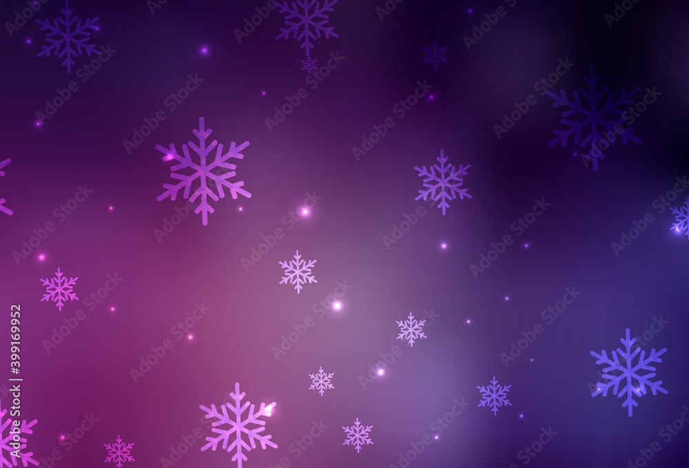 Dark Pink vector template in carnival style. Dark Pink vector template in carnival style.