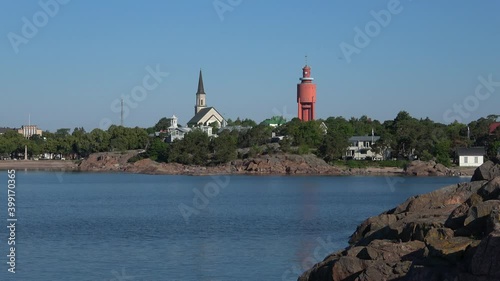 July day on the Hanko coast. Finland photo