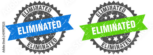 eliminated band sign. eliminated grunge stamp set