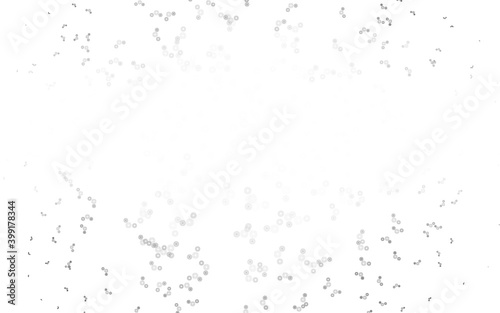 Light Gray vector backdrop with dots.