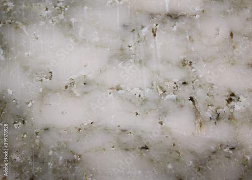 Farmer's cheese crust of cheese with grains inside. texture as hand-made cheeses ripen. orange white green solid background, cheese mold