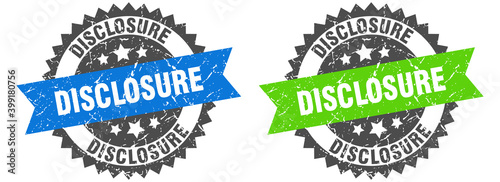 disclosure band sign. disclosure grunge stamp set