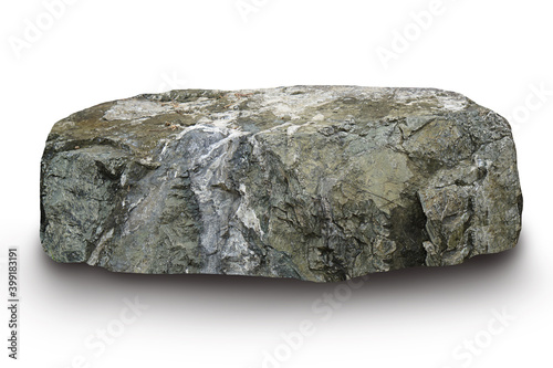 stones white background, Clipping path photo