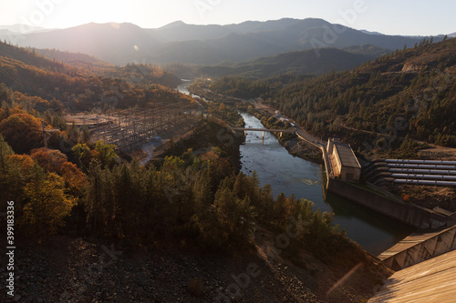 landscape with a bridge