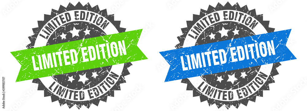 Obraz premium limited edition band sign. limited edition grunge stamp set
