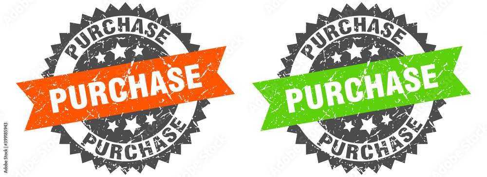Obraz premium purchase band sign. purchase grunge stamp set