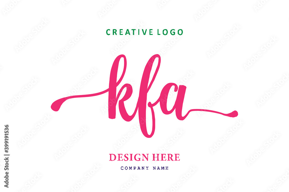 KFA lettering logo is simple, easy to understand and authoritative KFA lettering logo is simple, easy to understand and authoritative