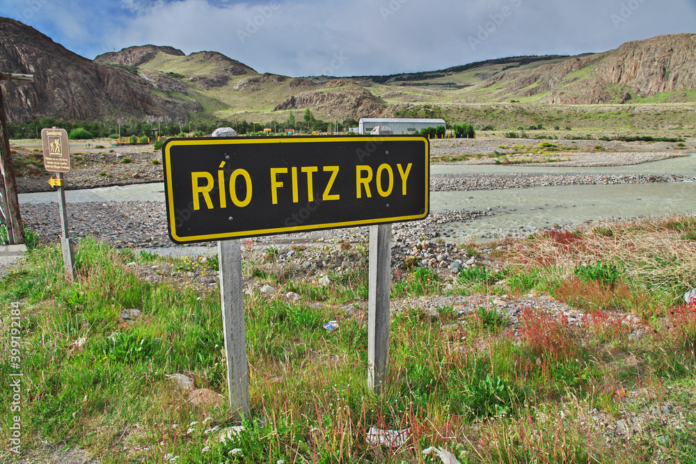 River Fitz Roy, El Chalten, Patagonia, Argentina