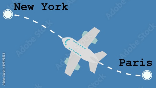 Flights from Paris to New York