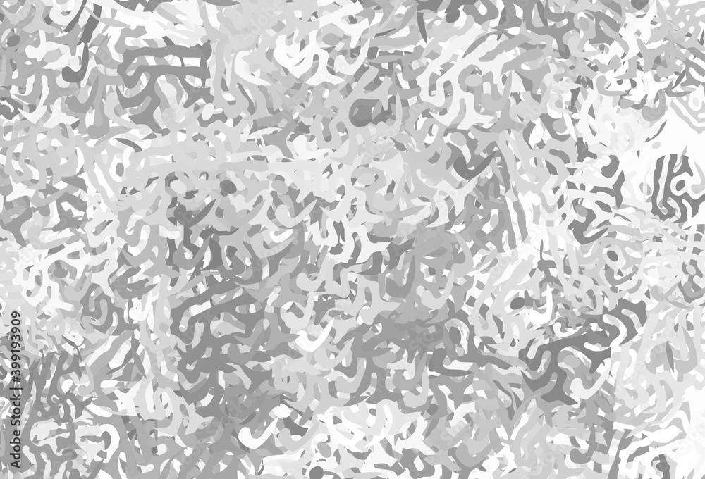 Light Gray vector background with abstract shapes. Light Gray vector background with abstract shapes.