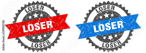 loser band sign. loser grunge stamp set