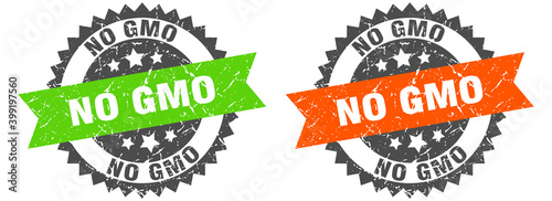 no gmo band sign. no gmo grunge stamp set