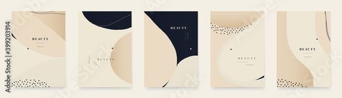 Modern elegant abstract universal background templates. Minimalist aesthetic.