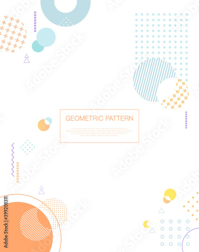 Geometry pattern template 03 :various geometry