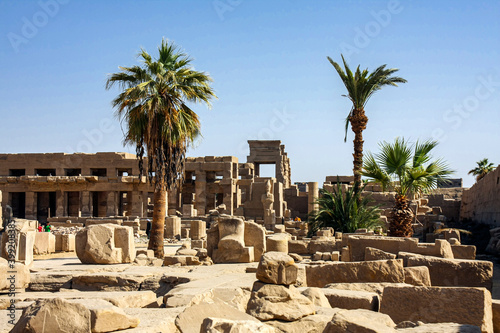 Tempelanlage von Karnak in Luxor, Ägypten