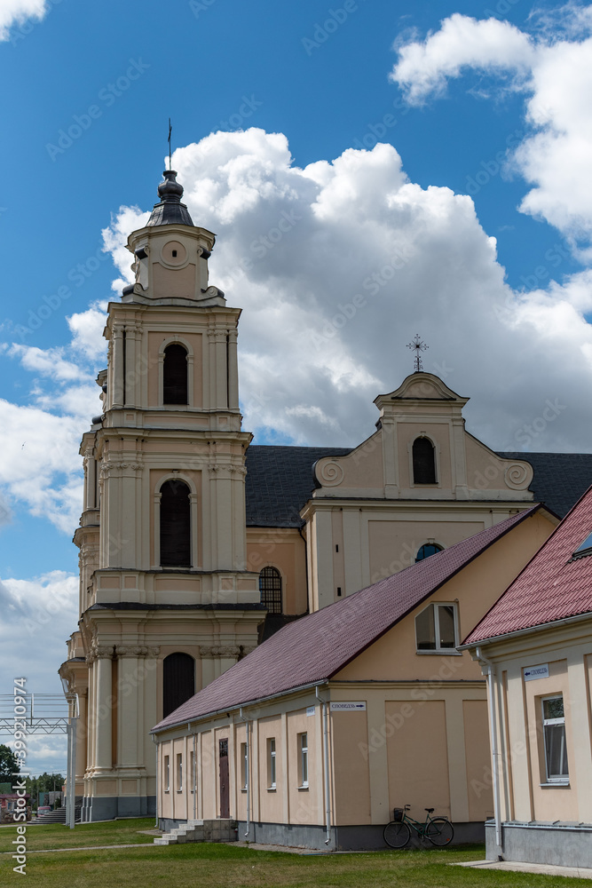Budslau, Belarus. National Sanctuary of the Mother of God. Parish Catholic Church.	
