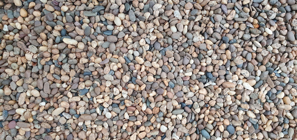 Many small stones of white, gray, black, brown are used to decorate the garden. Or use the flooring for walkways for beauty Pebbles that look like candy of various colors.
Many small stones of white, gray, black, brown are used to decorate the garden. Or use the flooring for walkways for beauty Pebbles that look like candy of various colors.