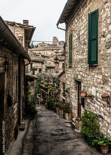 Fototapeta Naklejka Na Ścianę i Meble -  City of Assisi, Umbria, Italy