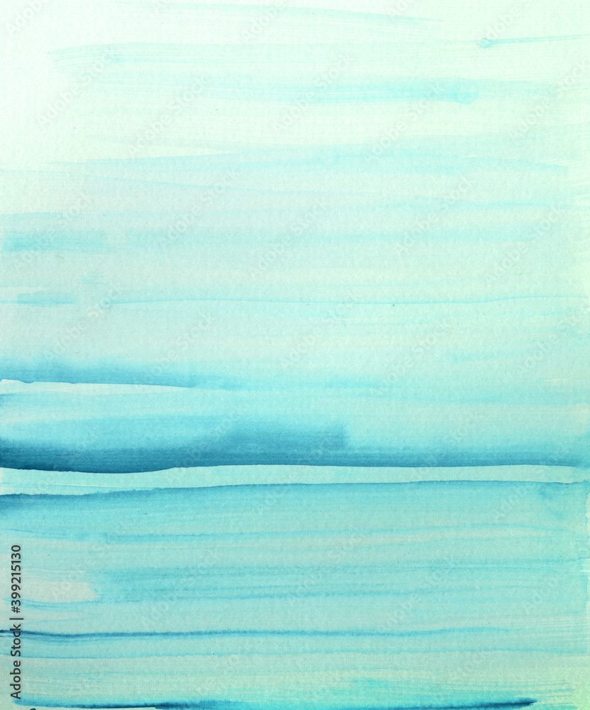 abstract background drawn in watercolor with blue gradient stripes abstract background drawn in watercolor with blue gradient stripes