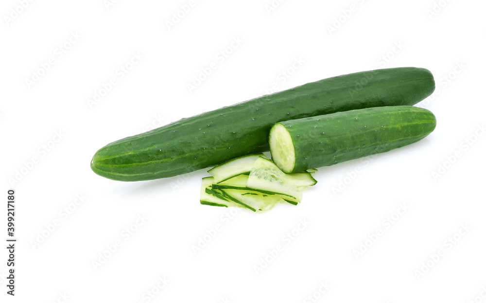 Cucumber isolated on white background Cucumber isolated on white background