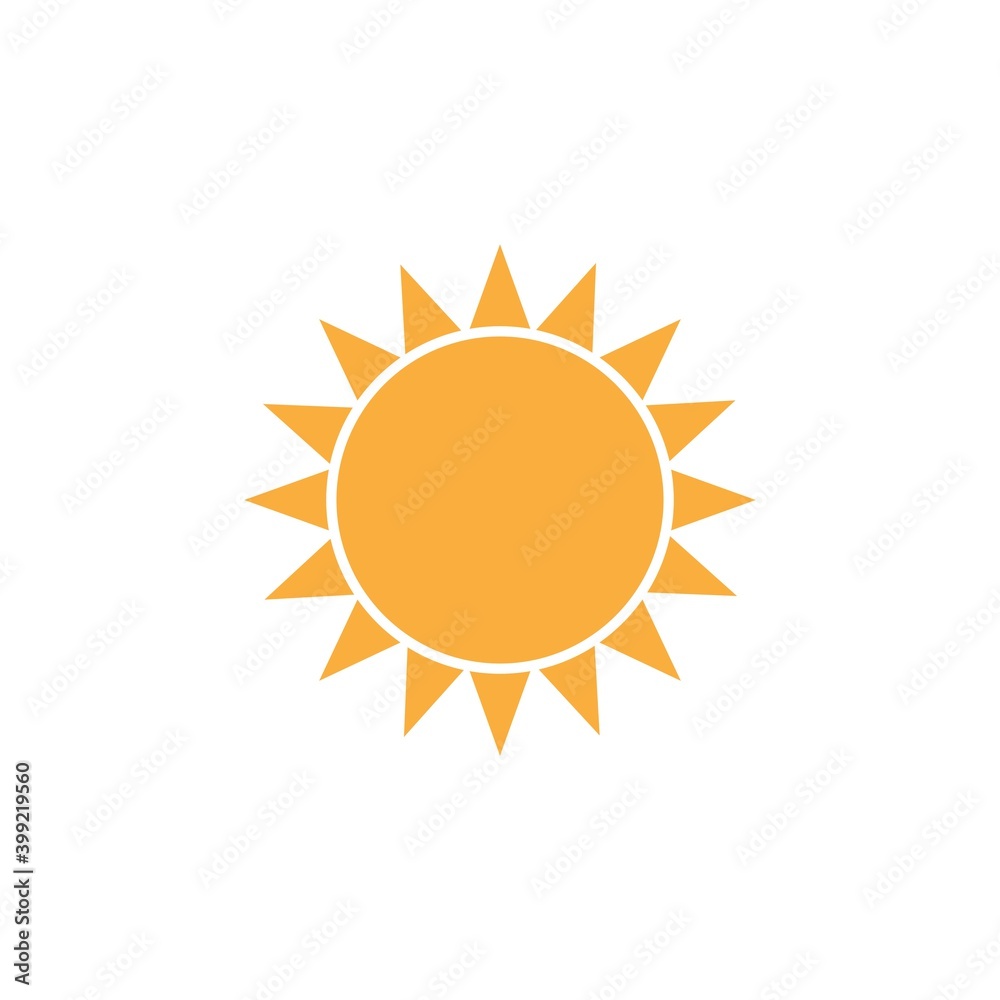 sun illustration logo sun illustration logo