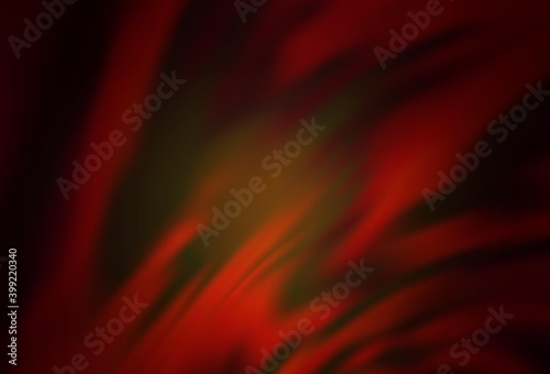 Dark Red vector glossy abstract background.