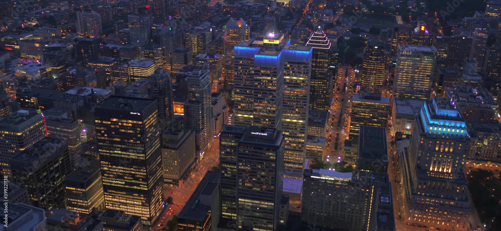 Obraz premium city at night