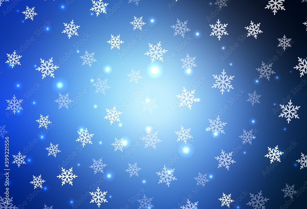 Dark BLUE vector template in carnival style. Dark BLUE vector template in carnival style.