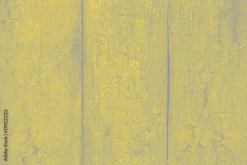 Wooden planks background toned in trendy colors of the year 2021 illuminating in ultimatum gray