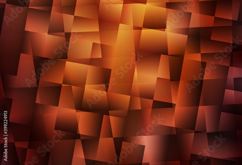 Light Red vector pattern in square style.