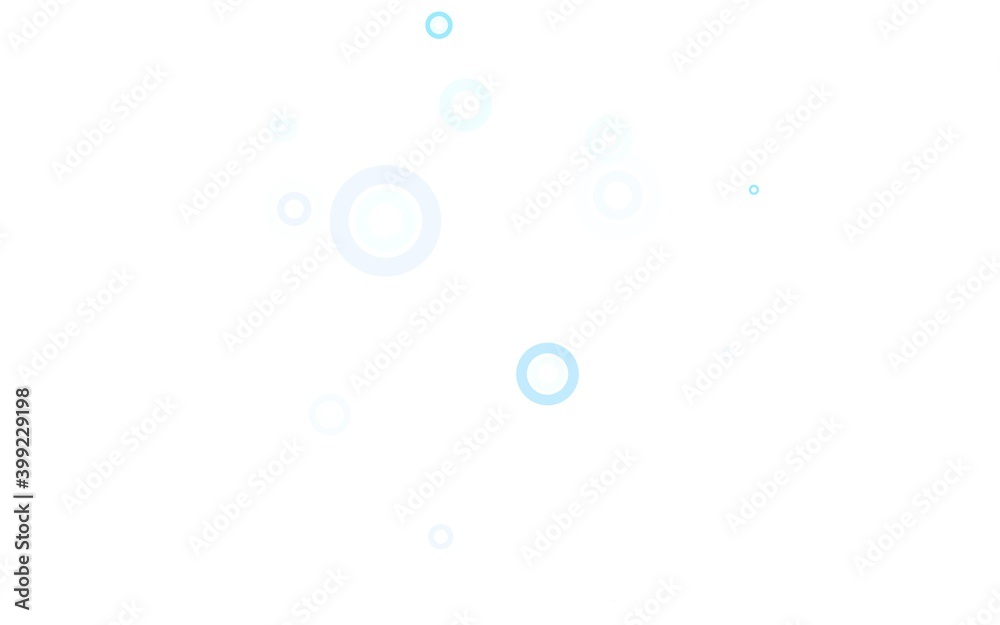 Light BLUE vector texture with disks. Light BLUE vector texture with disks.