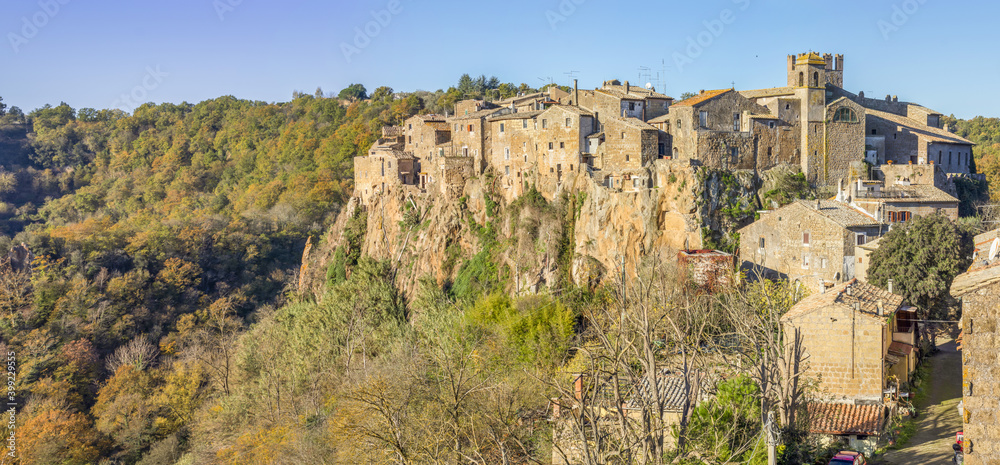Calcata, Italy - considered among the most beautiful villages in the entire country, Calcata is an enchanting town located right on the edge of a vertical cliff