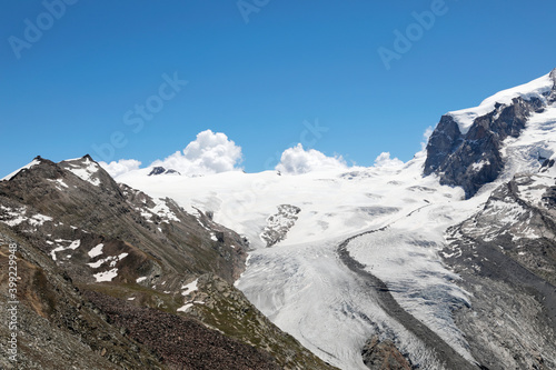 Gorner Glacier and Weissgrat